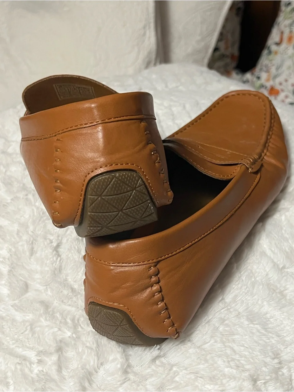 Journeys Men's Tan Penny Loafers — Classic Slip-On Moccasins
